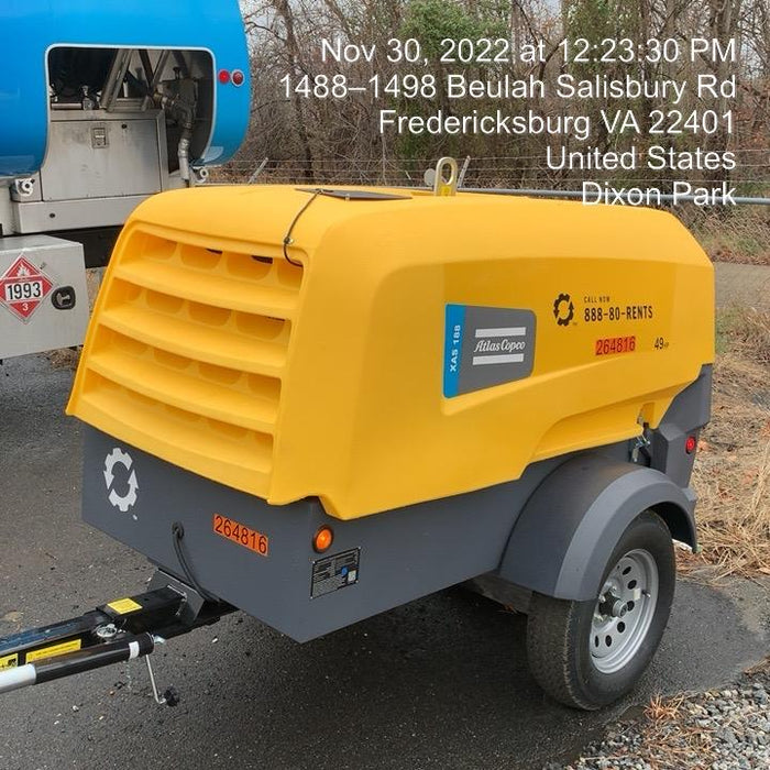 2022 ATLAS COPCO XAS188 CWK