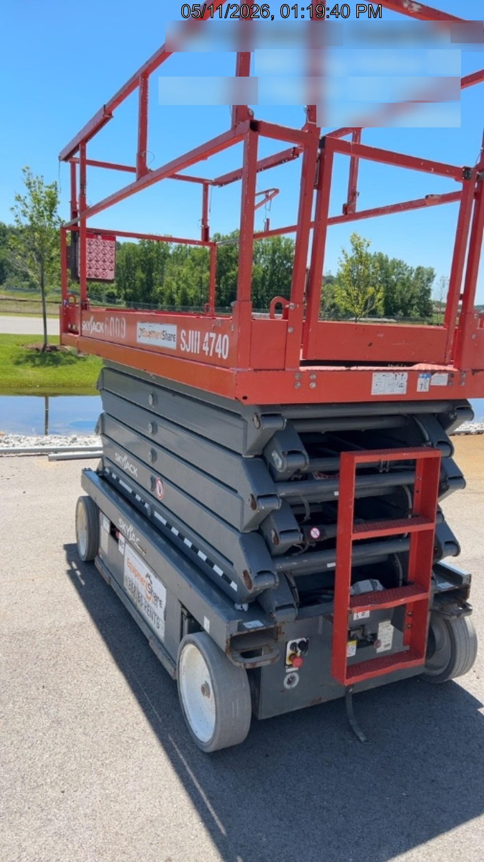 2017 Skyjack SJIII-4740 Skyjack SJ4740, Extended Warranty 5yr/5k hr