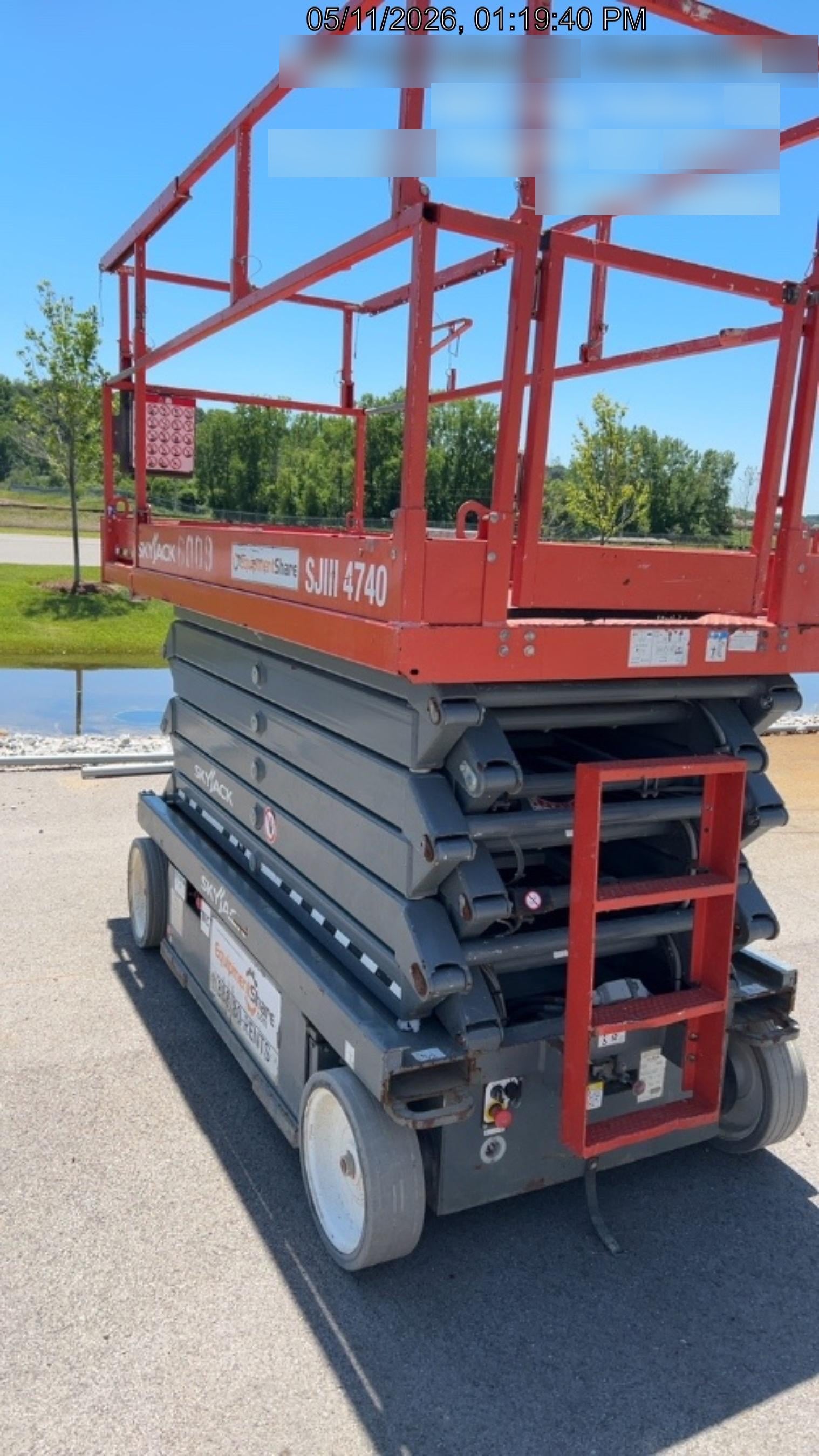 2017 Skyjack SJIII-4740 Skyjack SJ4740, Extended Warranty 5yr/5k hr