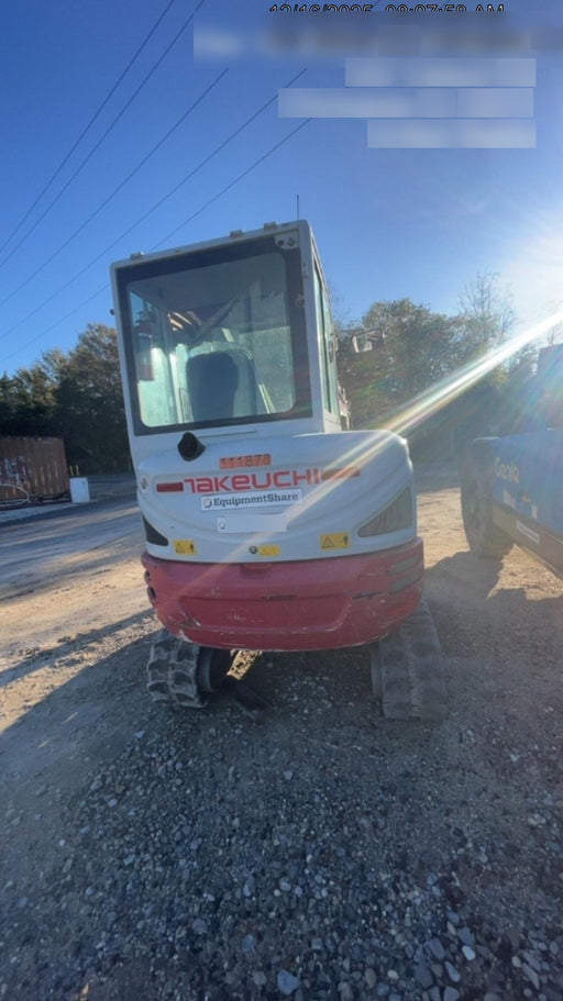 2020 Takeuchi TB-235-2CR Cab/Heat/Air, Rubber Tracks, Manual TAG QC
