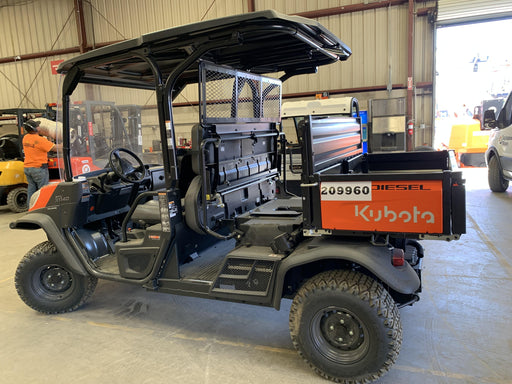 2022 Kubota RTV-X1140W-H Plastic Canopy, Windshield Acrylic Clear, LED Strobe Light, Wire Harness Kit, Back up Alarm