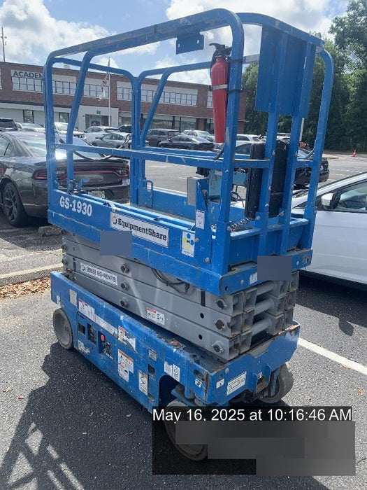 2020 Genie GS-1930 Fixed rails with chain entry gate - Pre A92.20