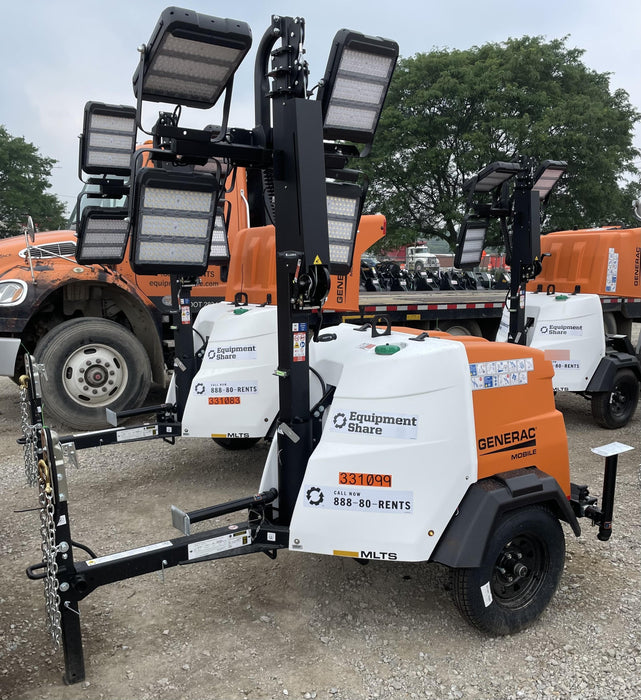 2023 Generac MLT2 Diesel, Flex Switch 120V Input, Powerzone Controller, (4) 320W LED Lights, 4kW Generator, 39.9 Gal Fuel Tank, 2" Ball, T3