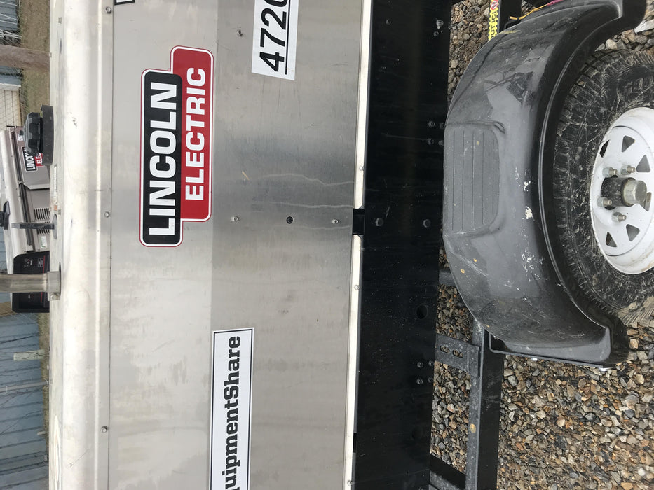2019 Lincoln Electric Vantage 322 Ready-Pak 3, Two Wheel Trailer, Fender and Light Kit, Cable Rack