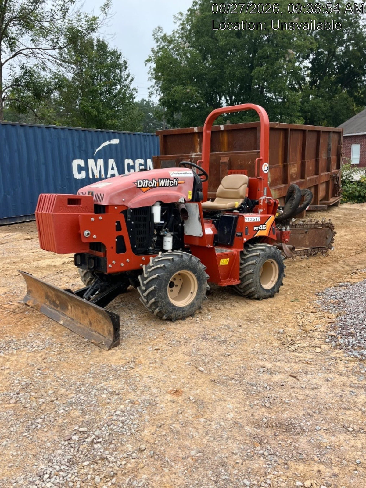 2022 DITCH WITCH RT45A
