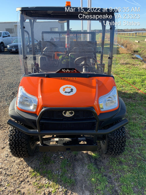 Kubota RTV-X1140W-H Plastic Canopy, Windshield Acrylic Clear, LED Strobe Light, Wire Harness Kit, Back up Alarm