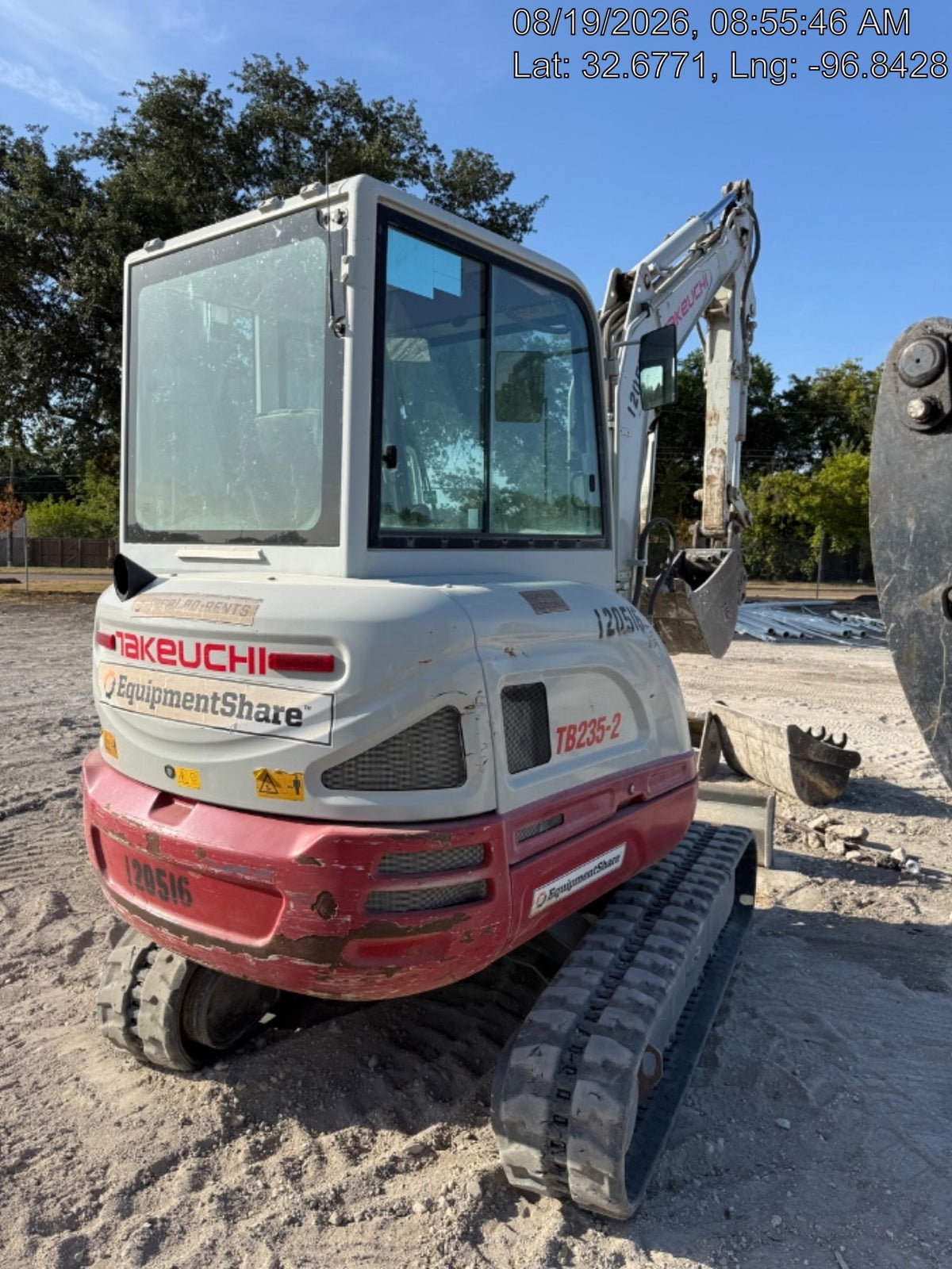 2020 TAKEUCHI TB-235-2CR