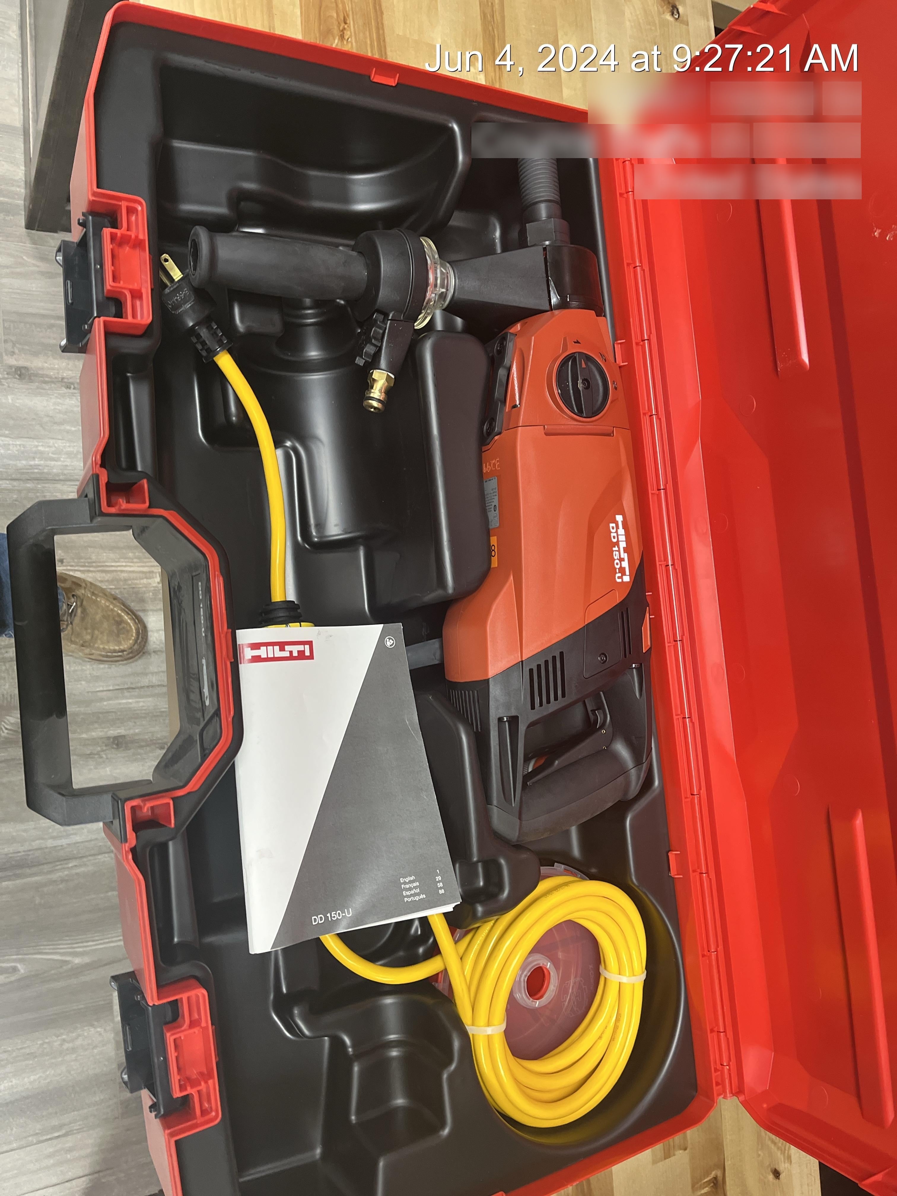 2023 HILTI DD 150-U
