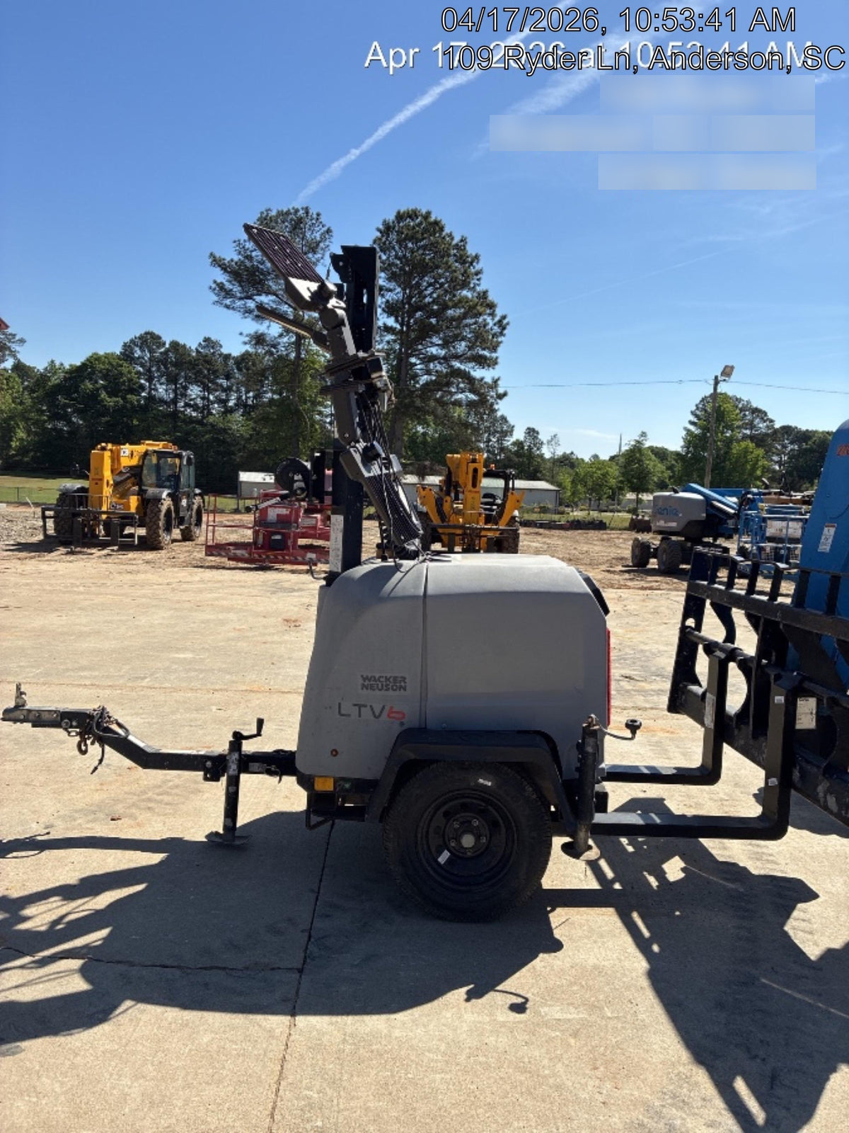 2019 Wacker Neuson LTV6L-MH Standard Options, ES Track Hardware, Fuel Level Sensor