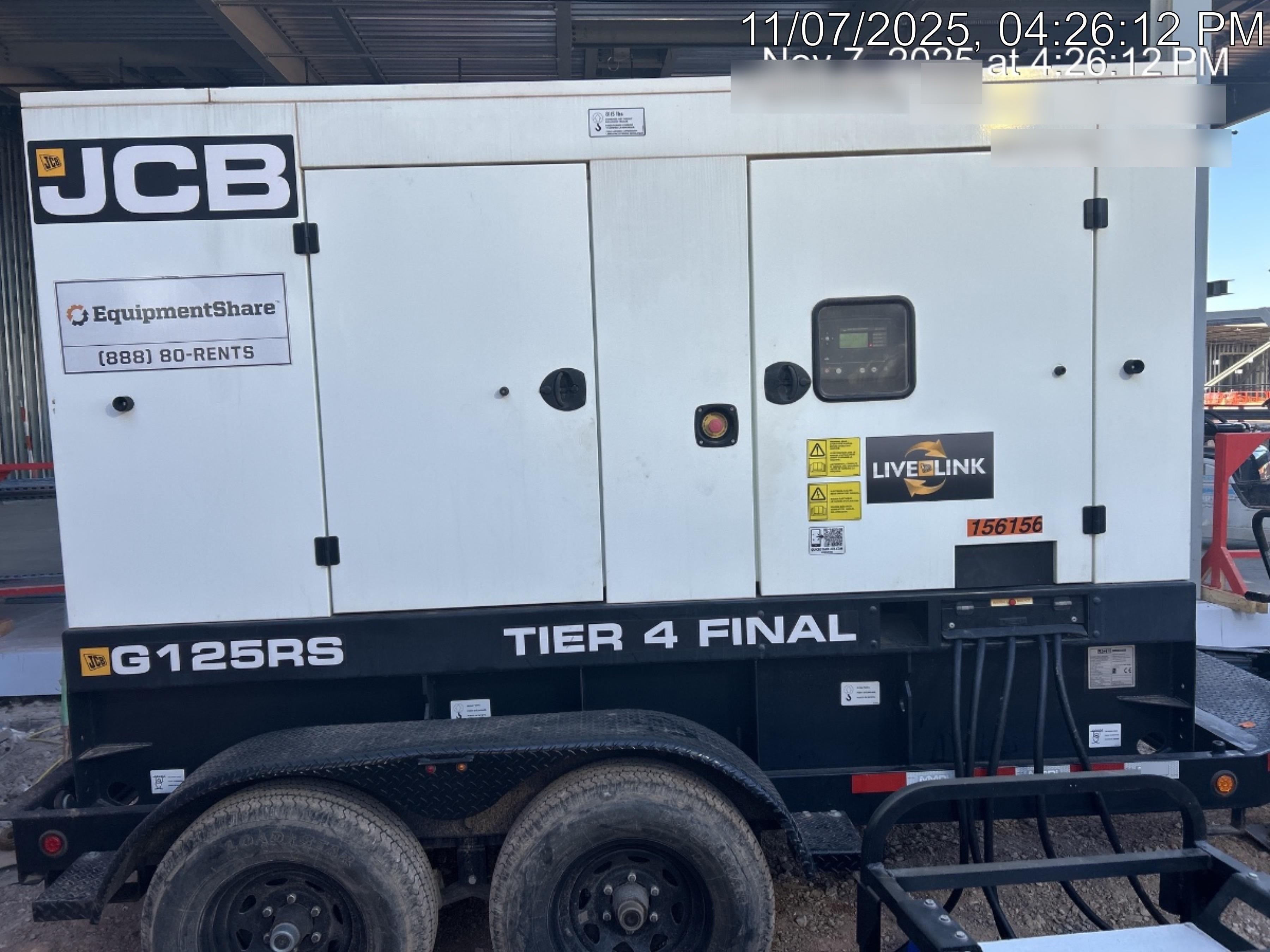 2021 JCB G125RST4F