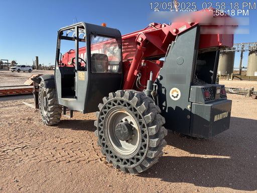 2018 Manitou MTA10055 Manitou MTA10055 - Canopy, Worklights, Beacon, 66" Carriage, 60" Forks, Solid Tires, Aux Hydraulics