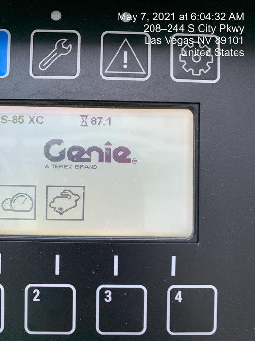 2020 GENIE S-85 XC