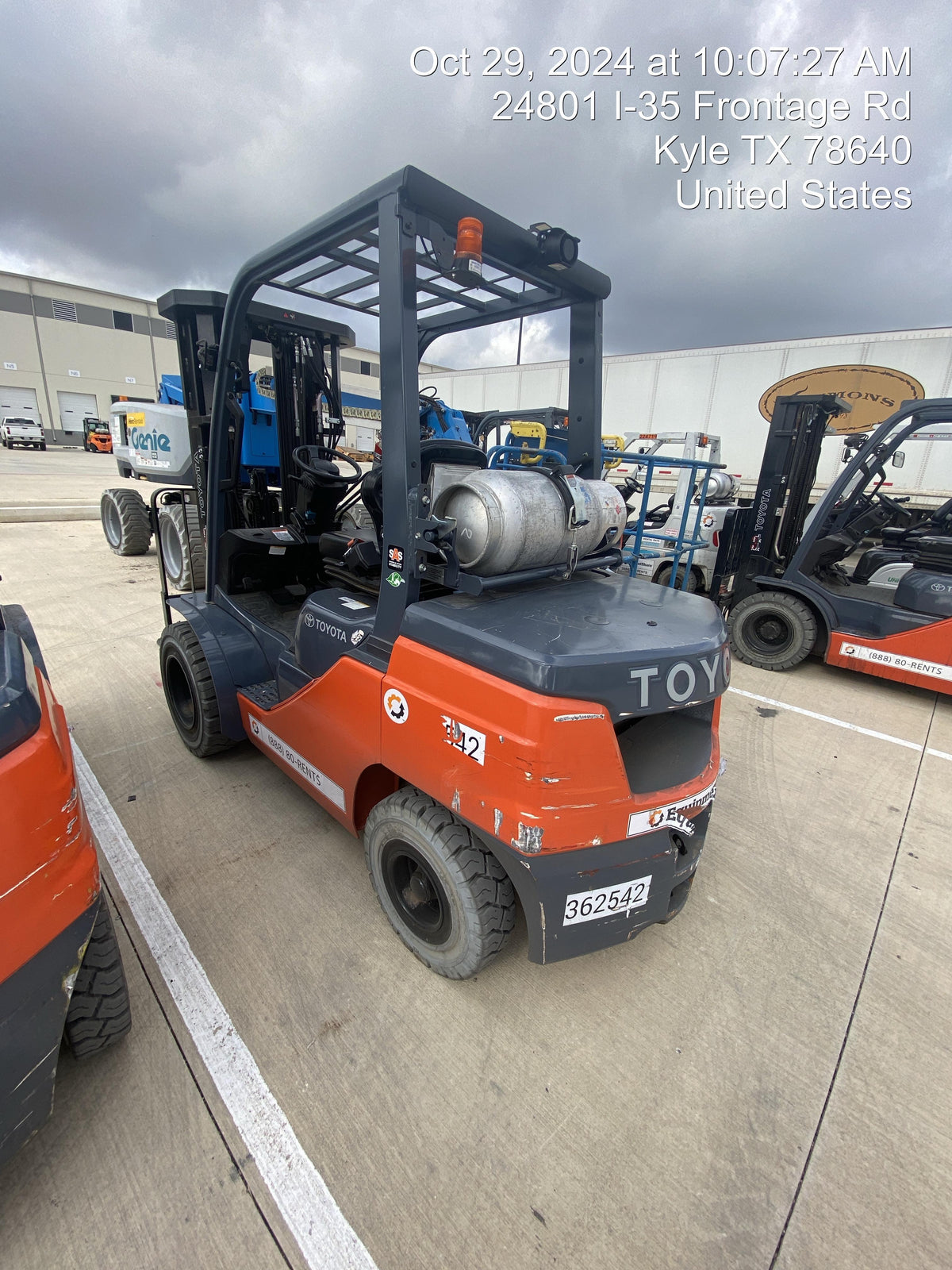2023 TOYOTA 8FGU30 LP - Quad
