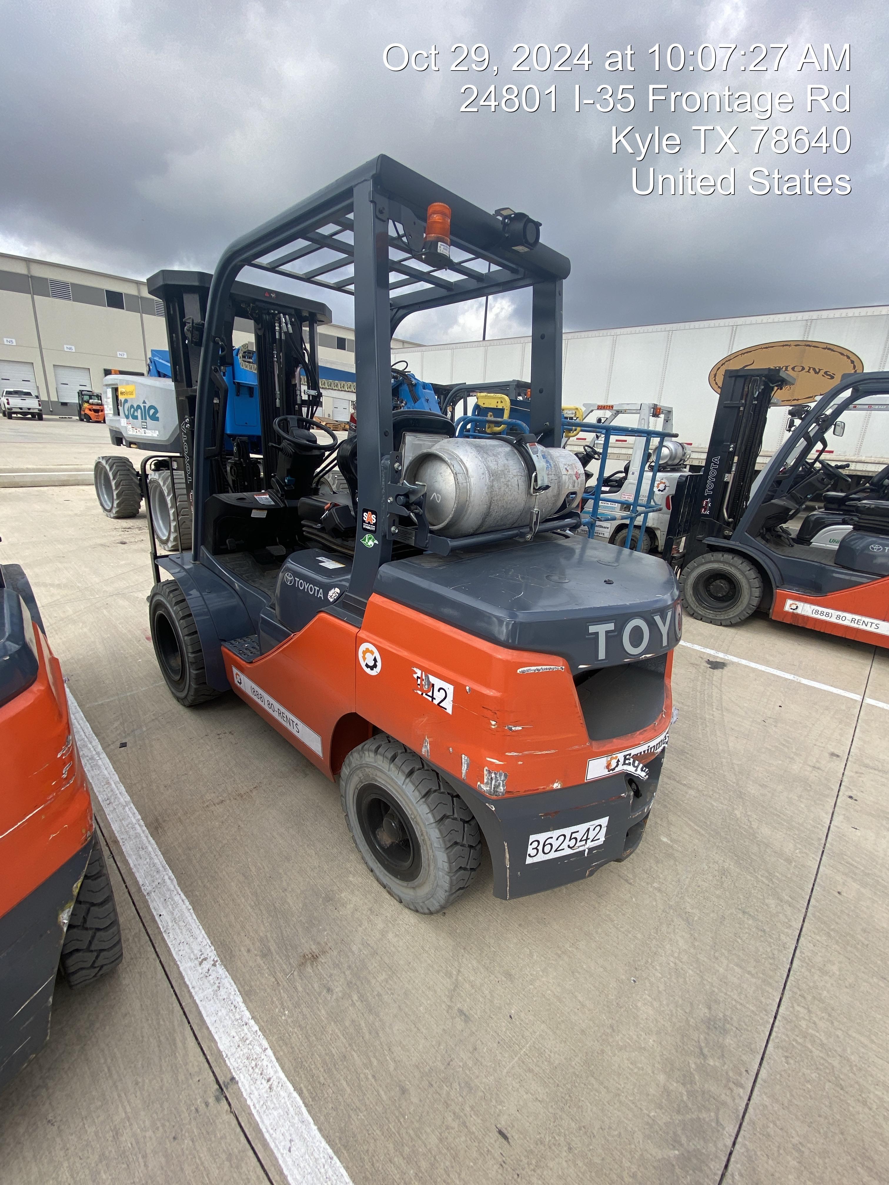 2023 TOYOTA 8FGU30 LP - Quad