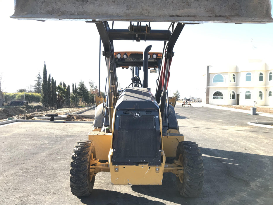 2020 John Deere 410L - Extendable Stick Canopy, 4WD, Extendable Stick, Pilot Controls, 2 Way Hydraulics, TAG Manual QC