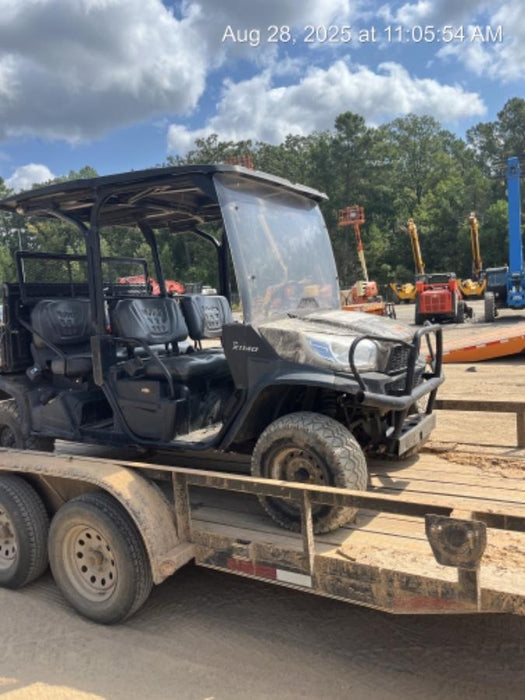 2020 Kubota RTV-X1140 CAMO, CANOPY, STROBE, BACK UP ALARM, WINDSHIELD, FIRE EXT