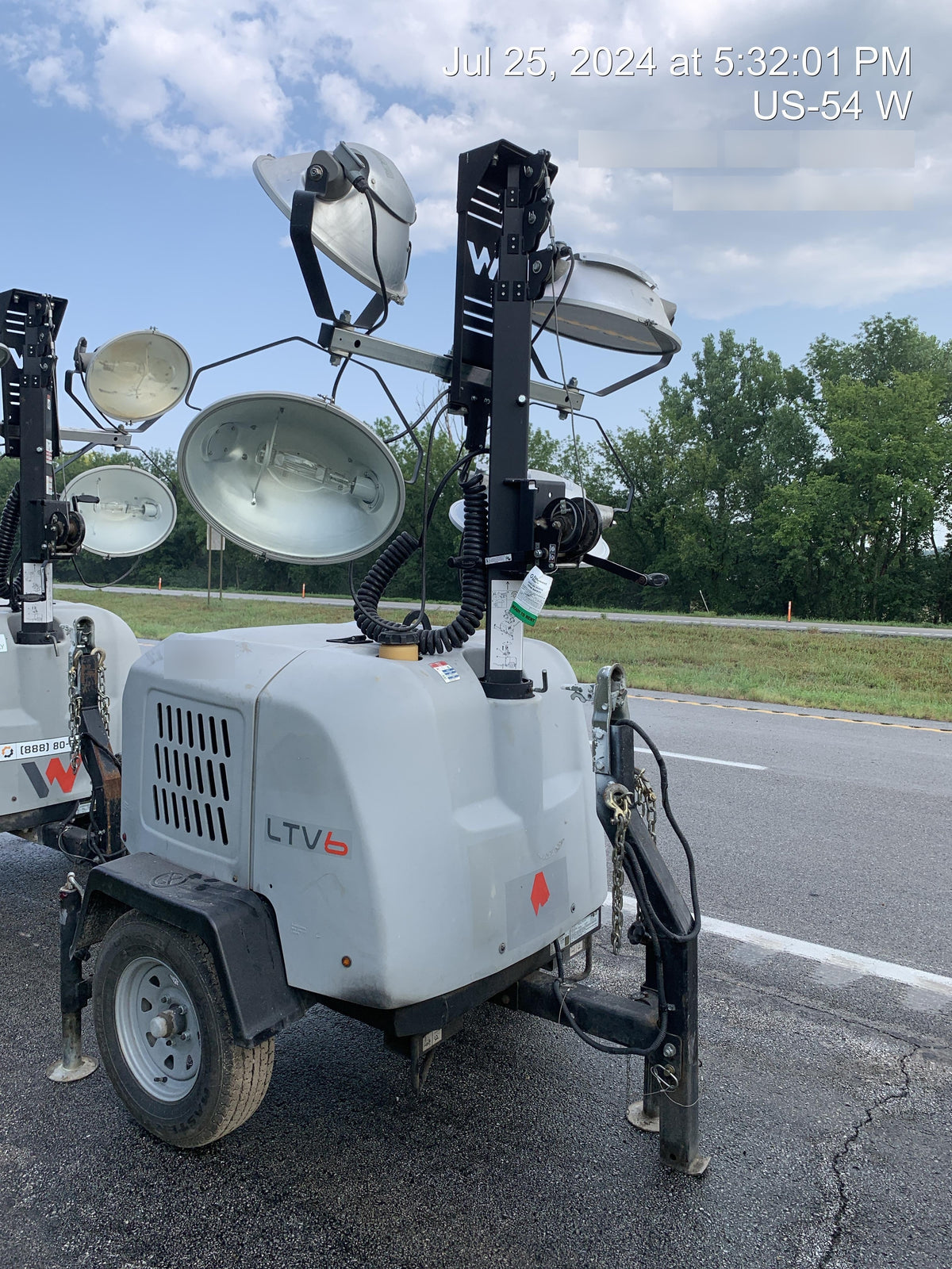 2019 Wacker Neuson LTV6L-MH Standard Options, ES Track Hardware, Fuel Level Sensor