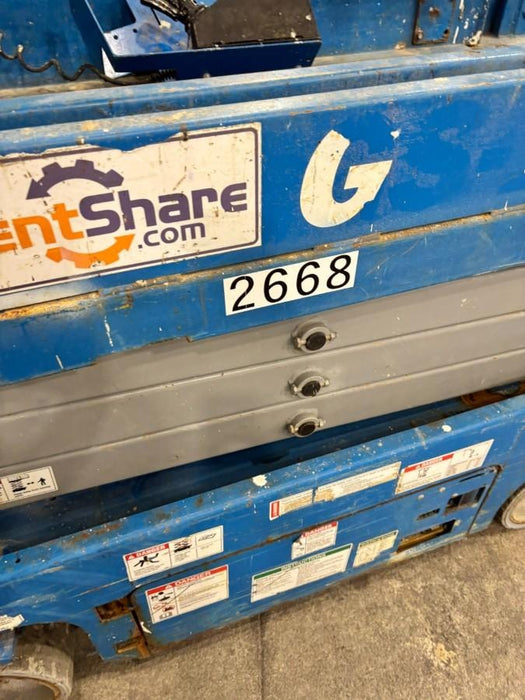 2017 Genie GS-1930 Genie GS-1930 Scissor Lift