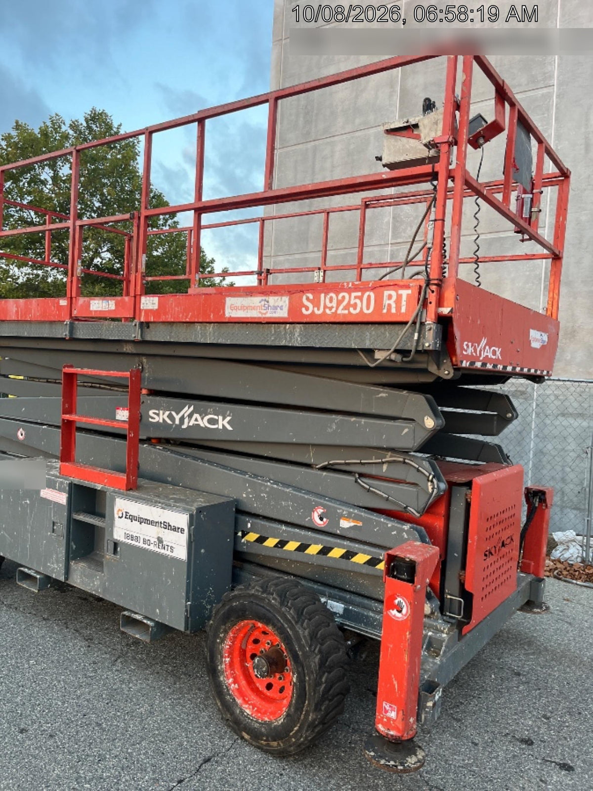 2016 SKYJACK SJ9250 RT