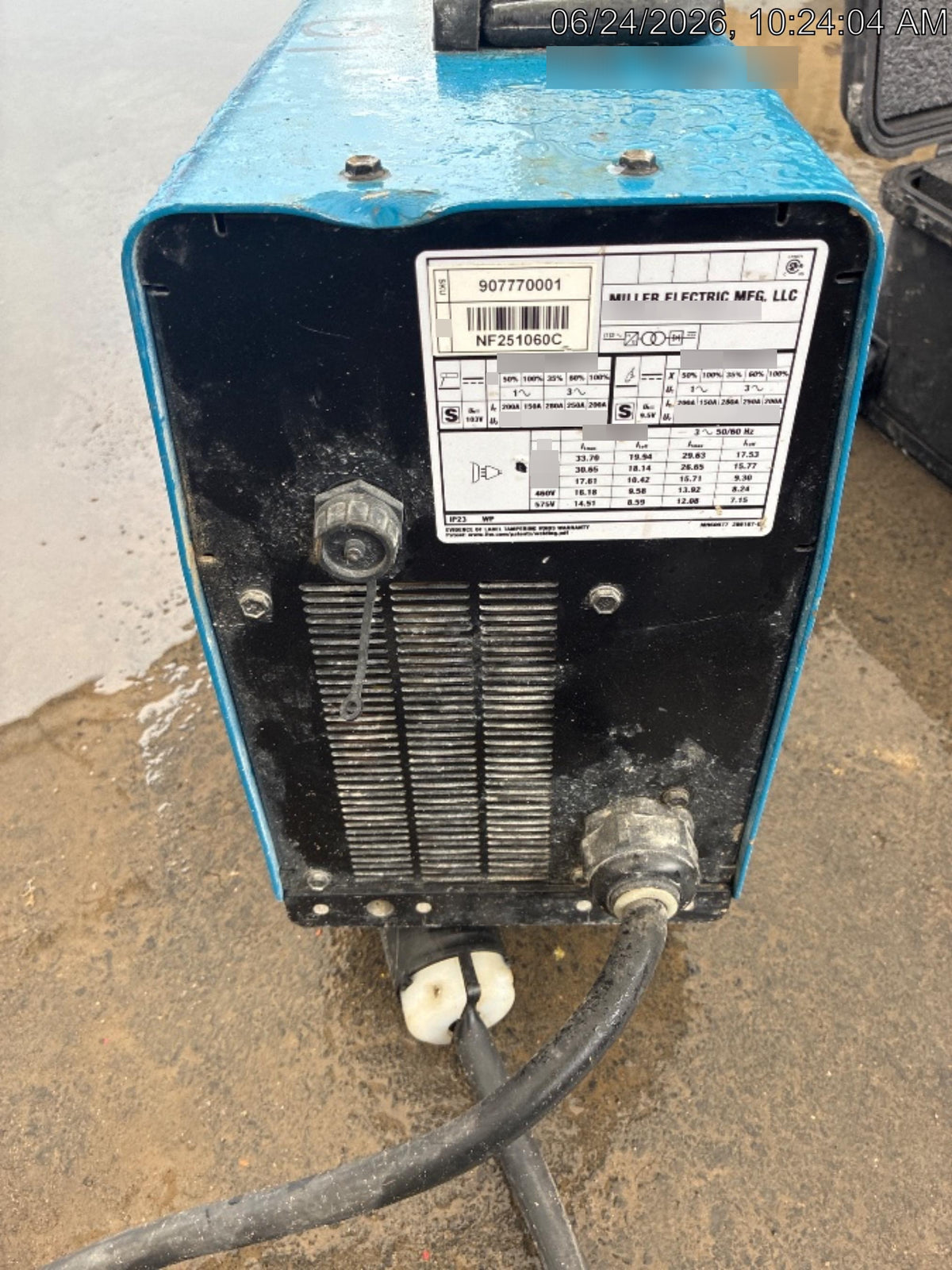 2025 MILLER ELECTRIC CST-282
