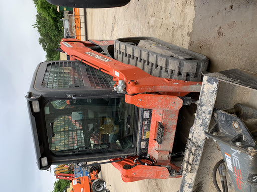 2019 Kubota SVL75-2 Cab/Heat/Air, Standard Tracks, Standard Flow, Hydraulic QC 68" HD Bucket w/ Smooth cutting edge