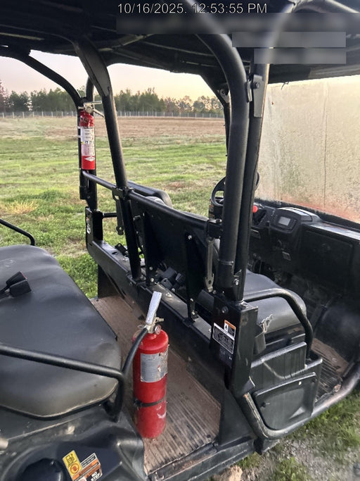 Kubota RTV-X1140W-H Plastic Canopy, Windshield Acrylic Clear, LED Strobe Light, Wire Harness Kit, Back up Alarm