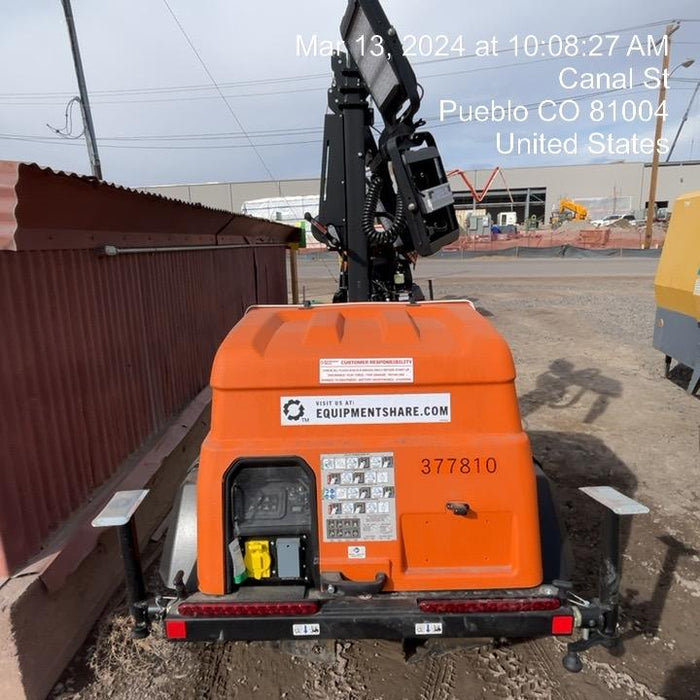 2023 Generac MLT2 Diesel, Flex Switch 120V Input, Powerzone Controller, 
(4) 320W LED Lights, 4kW Generator, 39.9 Gal Fuel Tank, 2" Ball, T3