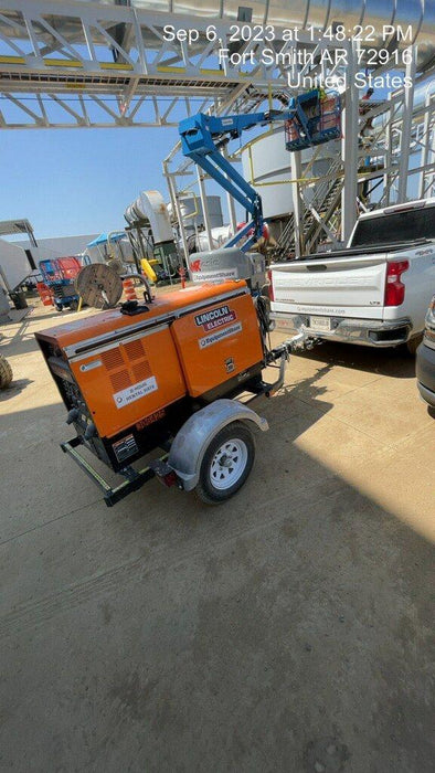 2023 Lincoln Electric LE400 Kubota V1505, Trlr, Cable Rack, Light Kit, ES Decals, T3