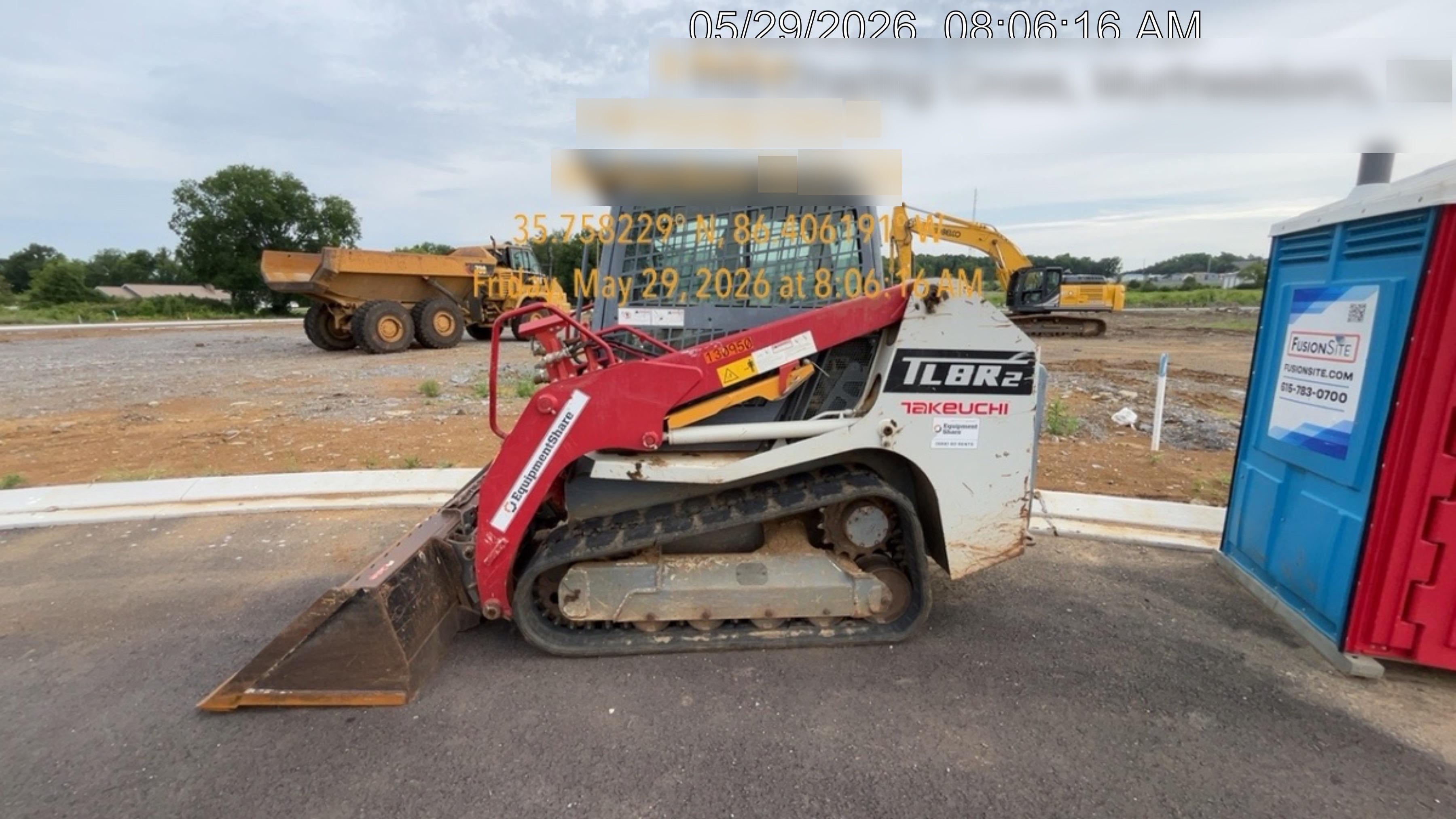 2020 TAKEUCHI TL8R2-CR
