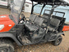 2022 Kubota RTV-X1140W-H Plastic Canopy, Windshield Acrylic Clear, LED Strobe Light, Wire Harness Kit, Back up Alarm