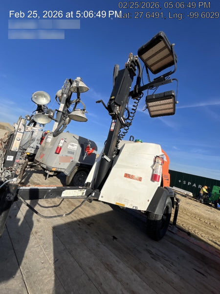 2024 Generac MLT2 Diesel, Flex Switch 120V Input, Powerzone Controller, 
(4) 320W LED Lights, 4kW Generator, 39.9 Gal Fuel Tank, 2" Ball, T3