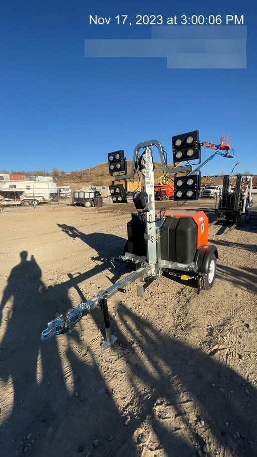 2023 Wanco WLTT-4MM4K Diesel, Deep Sea Controller, Shore Power Plug, Auto Start, (4) 350W LED Floodlights, 4kW Generator, 60 Gal Fuel Tank, 2" Ball, T3