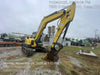Wacker Neuson ET90 Enclosed Cab, Hybrid Tracks, Long Dipperstick, Bucket