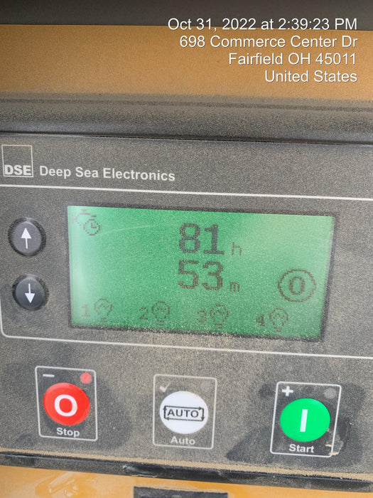 2022 Allmand NLV3GR (4) LED Light Fixture 350W, 23' Vertical Mast, 3kW Prime, Towable, ES Decals, T3