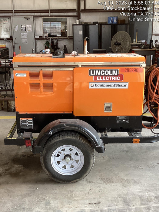 2022 Lincoln Electric LE400 Kubota V1505, Trlr, Cable Rack, Light Kit, ES Decals, T3