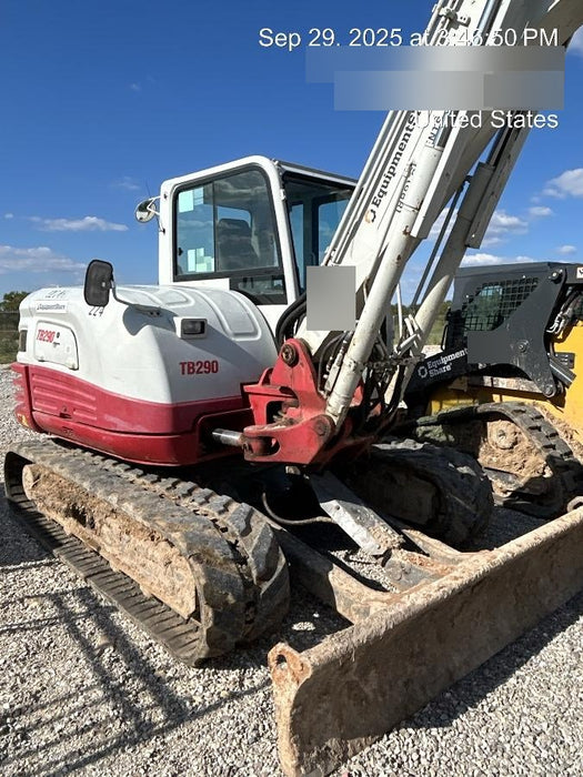 2019 TAKEUCHI TB290