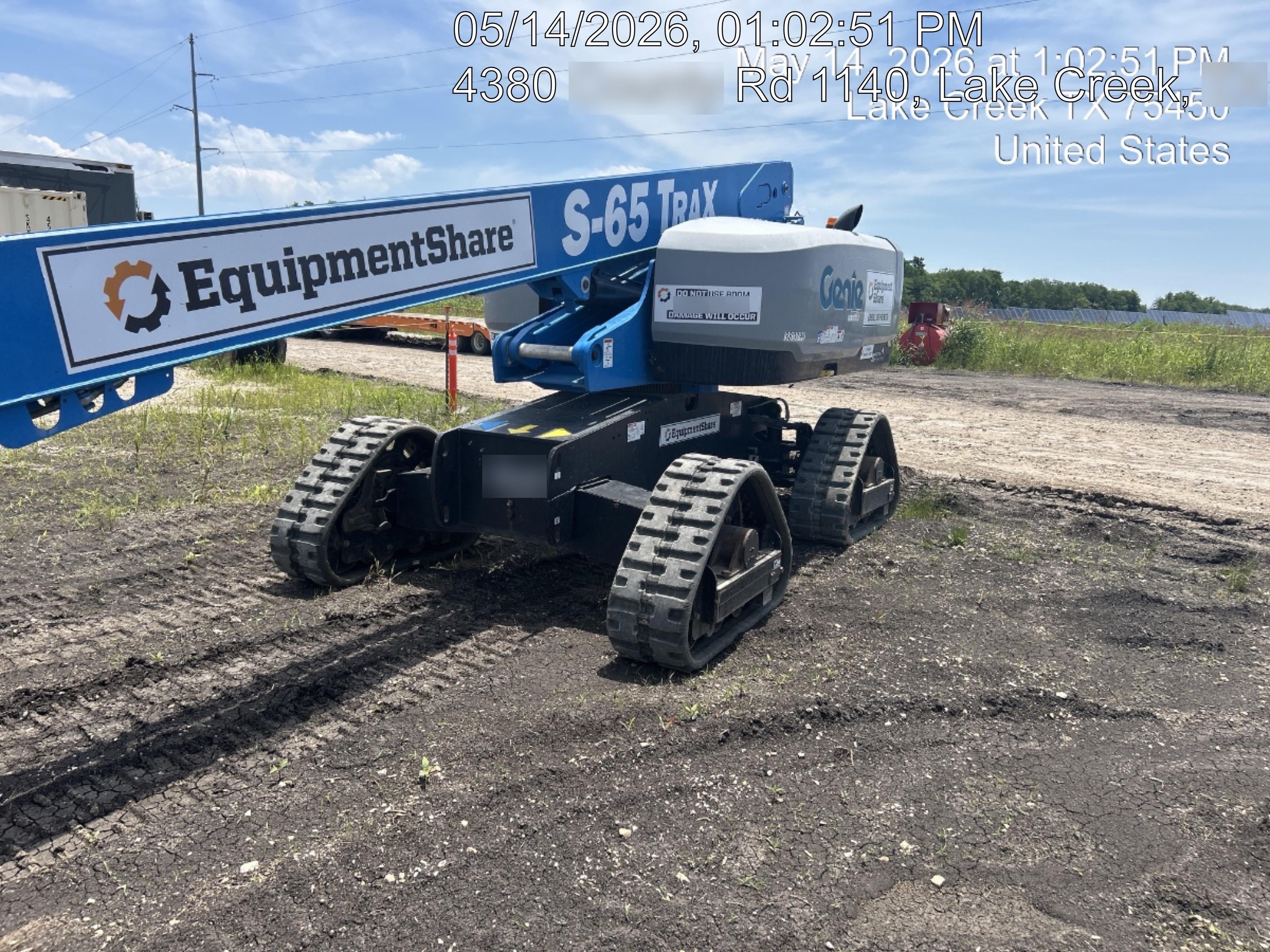 2023 GENIE S-65 TRAX