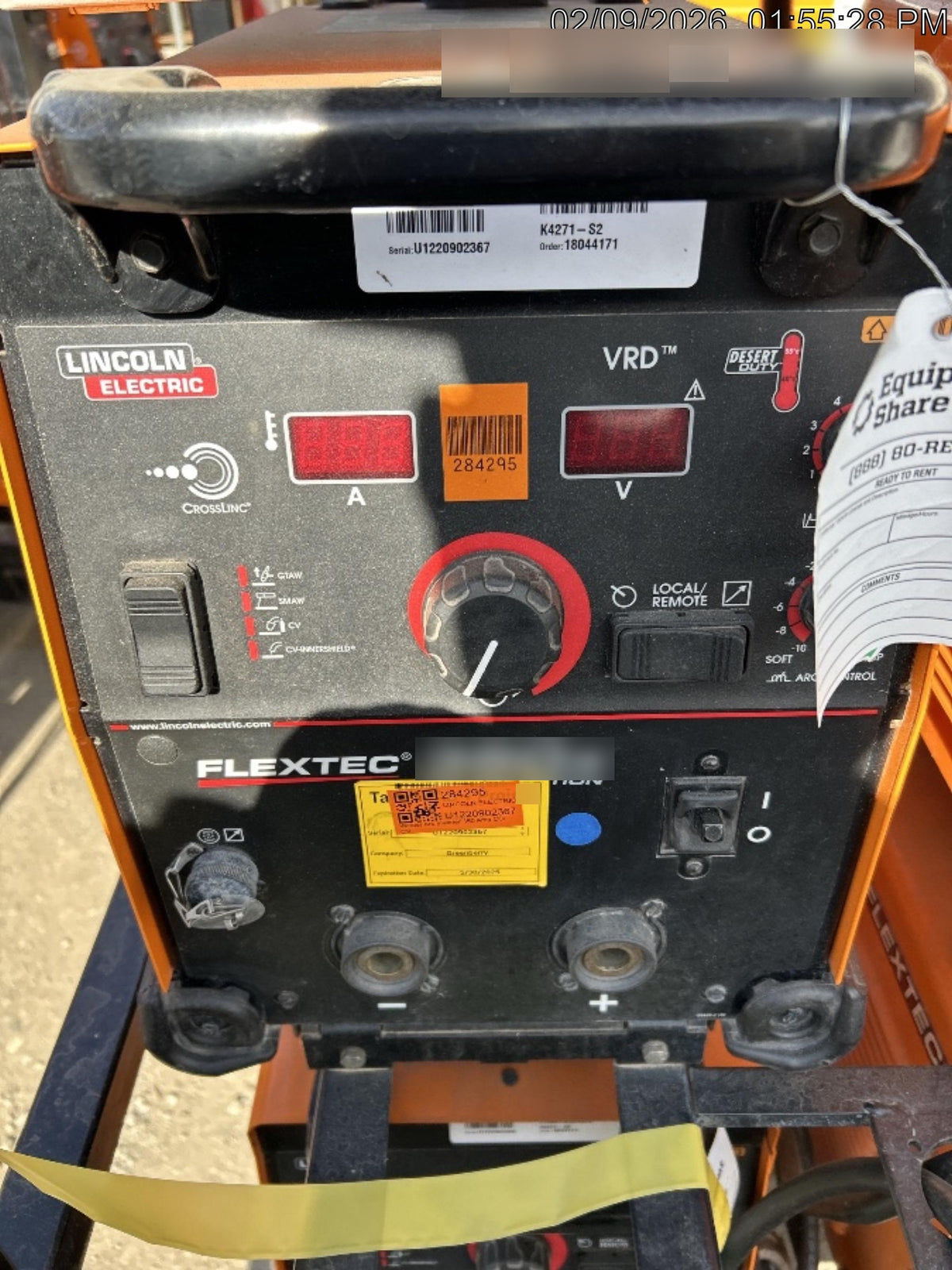 2022 LINCOLN ELECTRIC FLEXTEC 350X