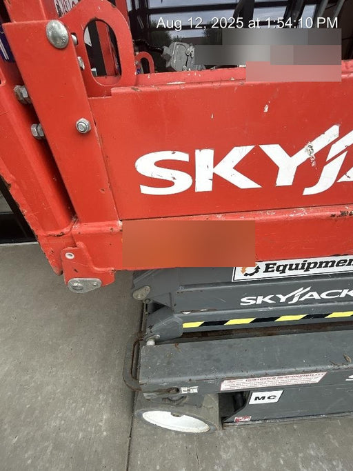 2016 Skyjack SJIII-3219 Standard Rental Specs