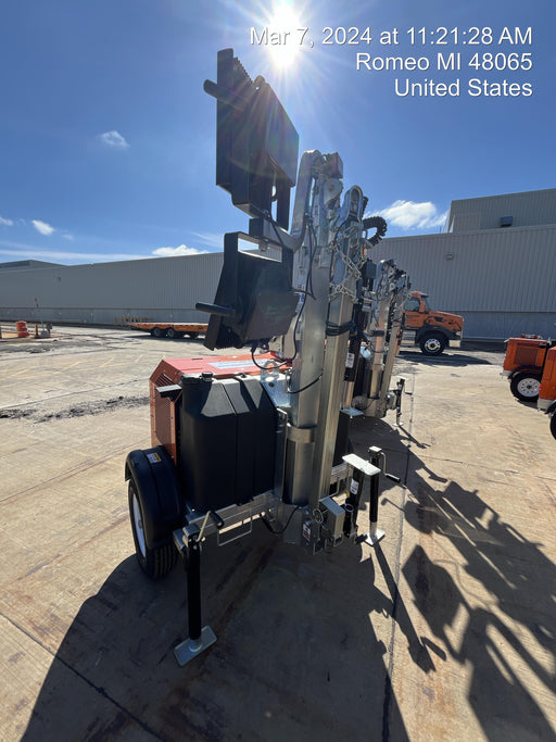 2024 Wanco WLTT-4MM4K Diesel, Deep Sea Controller, Shore Power Plug, Auto Start, (4) 350W LED Floodlights, 4kW Generator, 60 Gal Fuel Tank, 2" Ball, T3