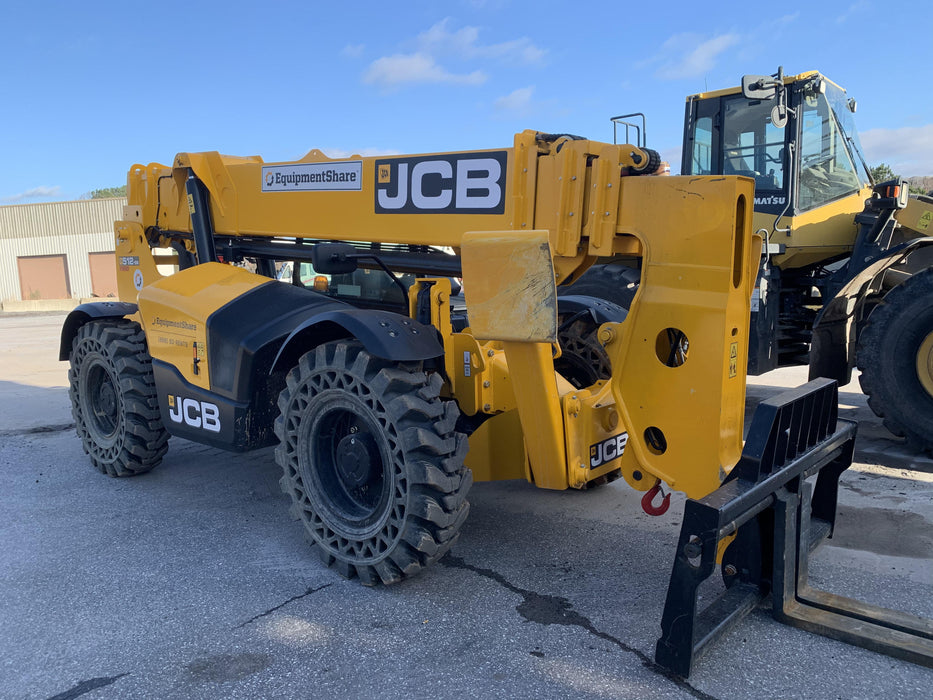 2020 JCB 512-56 Canopy, 74Hp, Solid Tires, Work Lights, Beacon, Aux Hydraulics, Back up Alarm, Lifting Eye, ES Decals