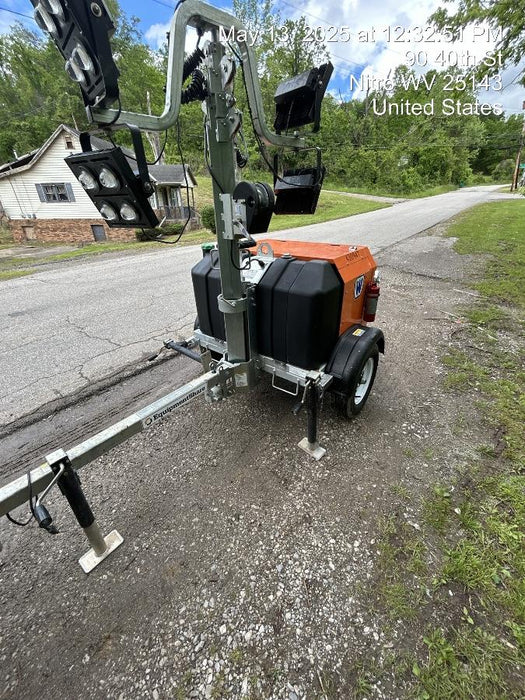 2024 Wanco WLTT-4MM4K Diesel, Deep Sea Controller, Shore Power Plug, Auto Start, (4) 350W LED Floodlights, 4kW Generator, 60 Gal Fuel Tank, 2" Ball, T3