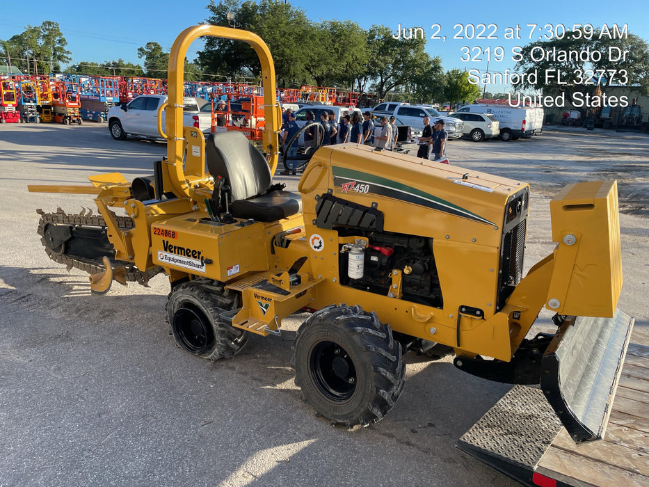2022 VERMEER RTX450