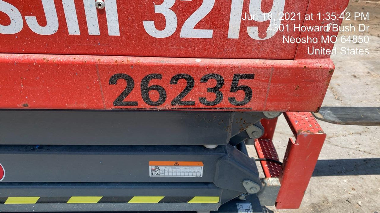 2019 Skyjack SJIII-3219 Standard w/Trojan Batteries