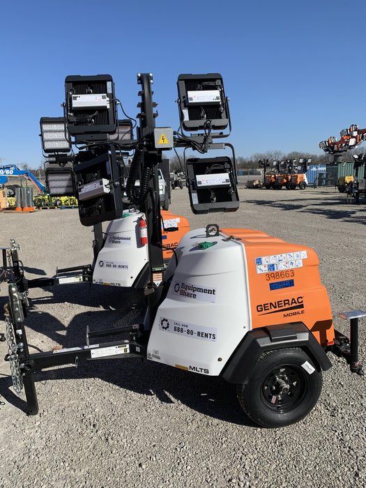 2024 Generac MLT2 Diesel, Flex Switch 120V Input, Powerzone Controller, 
(4) 320W LED Lights, 4kW Generator, 39.9 Gal Fuel Tank, 2" Ball, T3