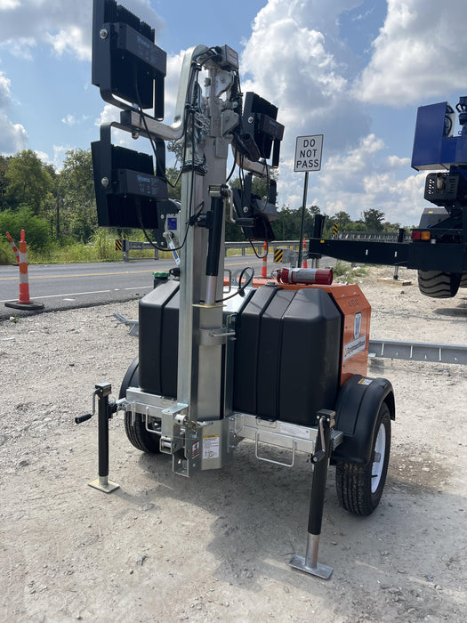 2024 Wanco WLTT-4MM4K Diesel, Deep Sea Controller, Shore Power Plug, Auto Start, (4) 350W LED Floodlights, 4kW Generator, 60 Gal Fuel Tank, 2" Ball, T3