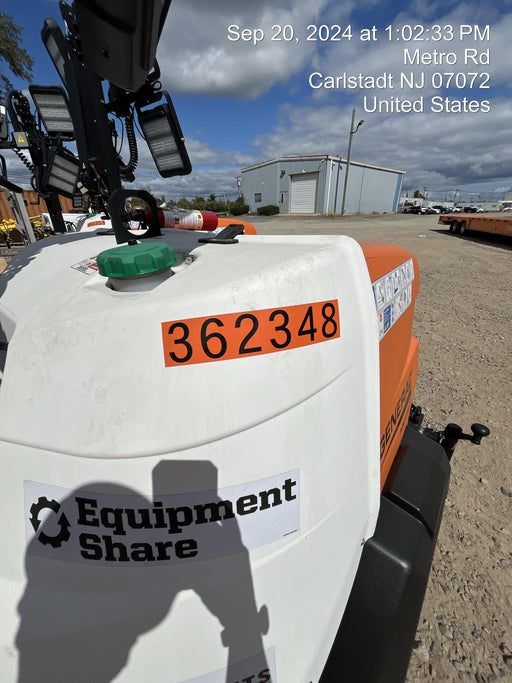 2023 Generac MLT2 Diesel, Flex Switch 120V Input, Powerzone Controller, 
(4) 320W LED Lights, 4kW Generator, 39.9 Gal Fuel Tank, 2" Ball, T3