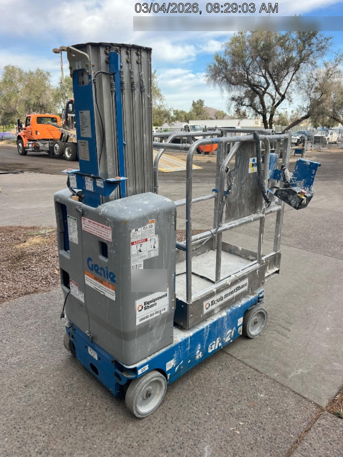 2019 GENIE GR-20