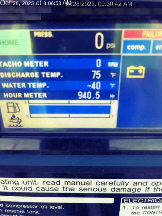 2025 AIRMAN PDSF375DP-6E1