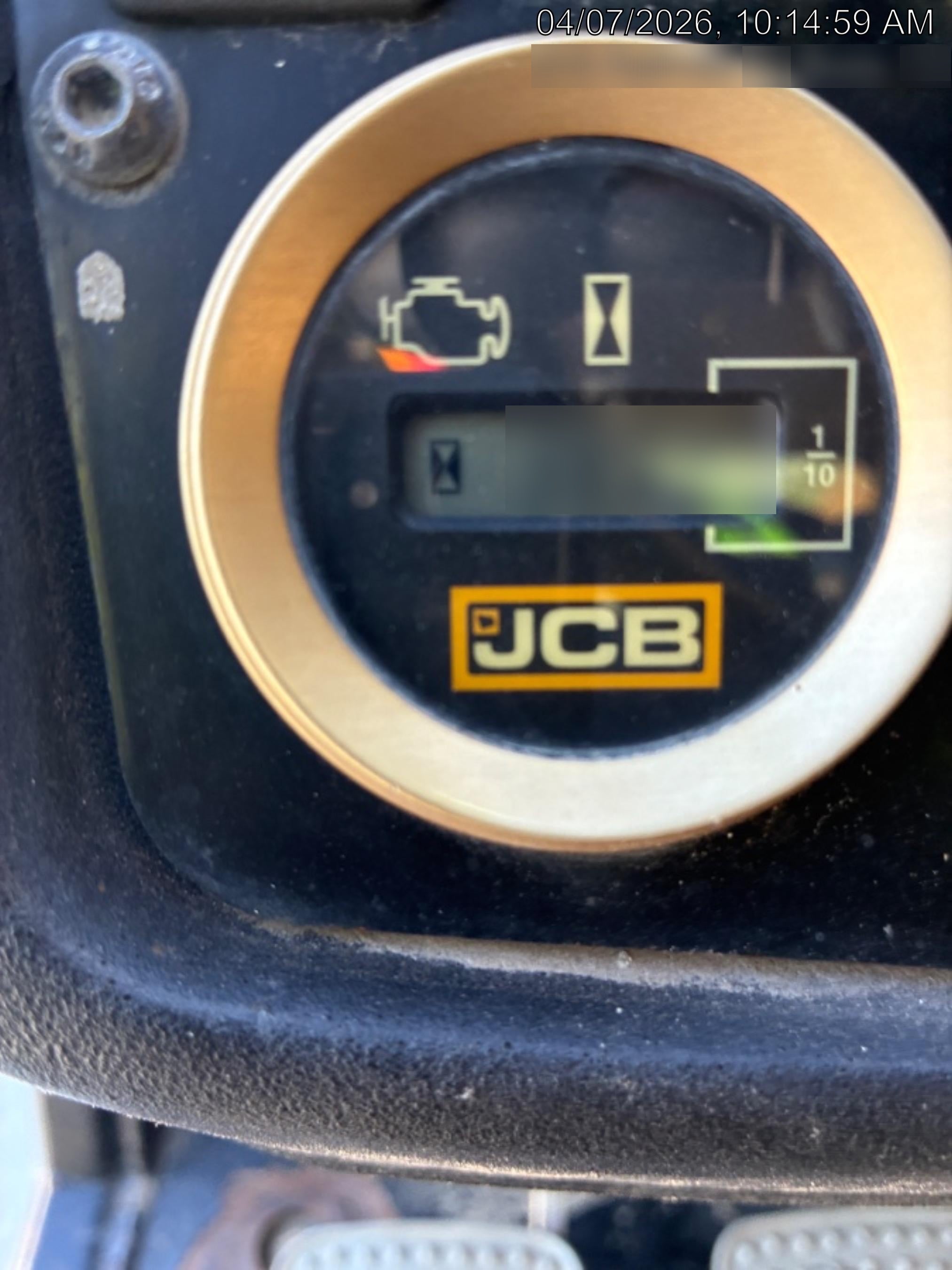 2019 JCB 509-42 74 HP w/Open ROPS, Beacon, Aux Hydraulics, LED Work lights, Solid Tires w/66" Carriage/60" Forks